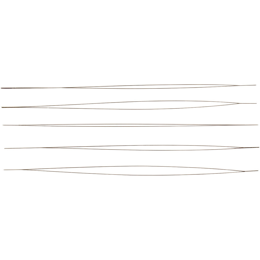 Ago per perline Creativ company, l: 12 cm, spessore 0,25 mm, 5 pezzi 1 scatola