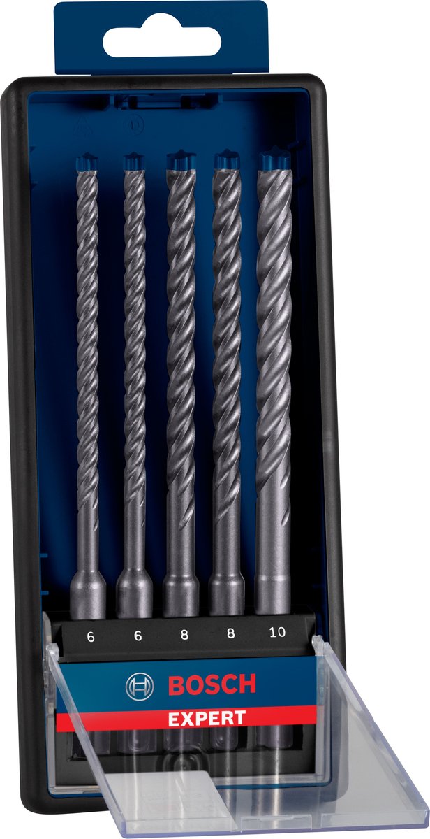 Bosch expert sds plus-7x hamerboorset 6 6 8 8 10 mm 5-delig
