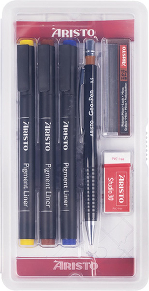 Aristo pigmentliner schoolset