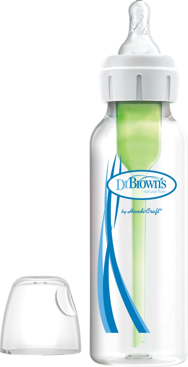 Dr. brown's options+ biberón anticólicos - biberón de cuello estrecho - 250ml