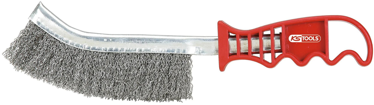 Ks tools draadborstel brake calliper brush steel, l 250mm