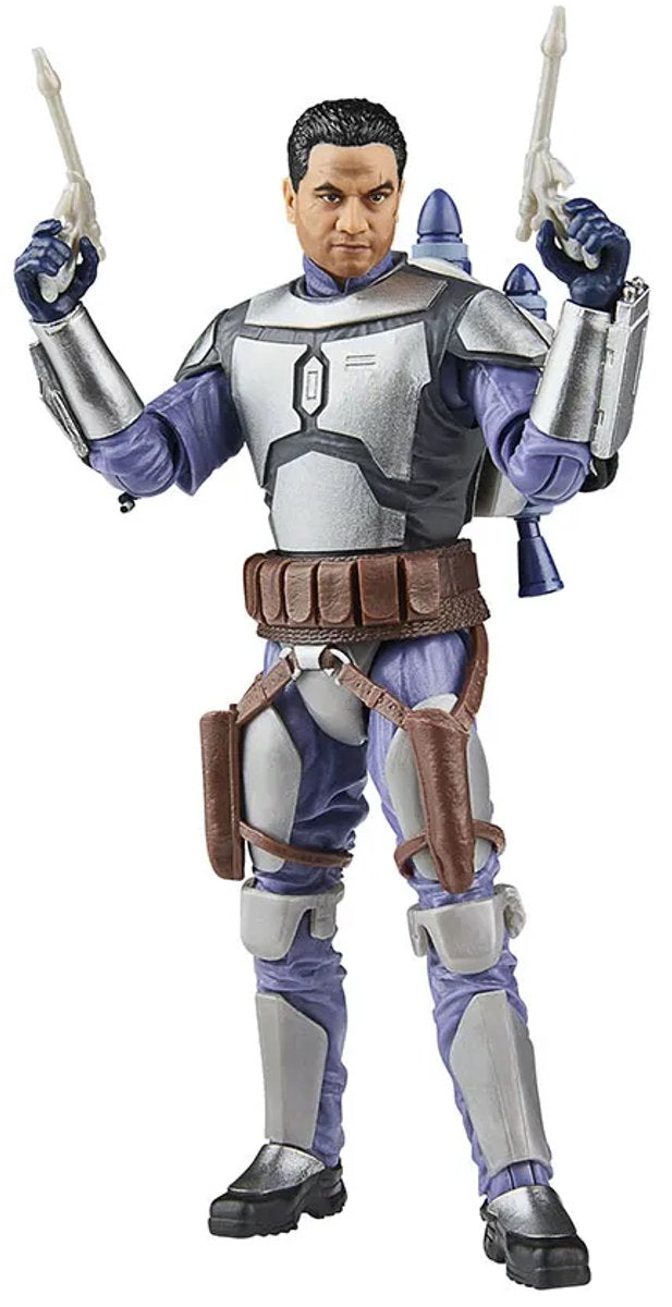 Action figure Hasbro Star Wars Episodio II Black Series Jango Fett action figure da 15 cm