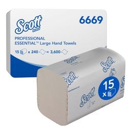 Asciugamani Scott Airflex bianco