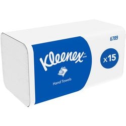 Toallas airflex kleenex 2 capas blanco 15x186 pieza