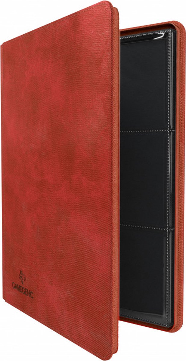 Gamegenic – zip-up album 18 pocket kaarten binder rood