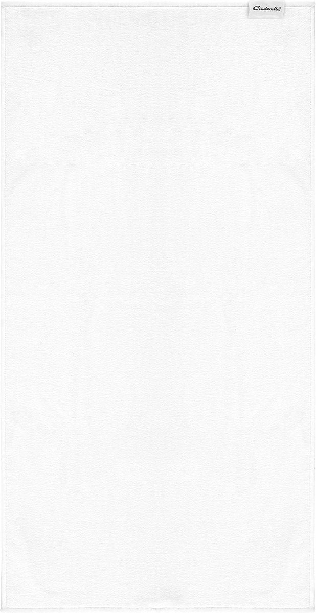 Juego de toallas Cinderella Sundays - 2 piezas - toalla de baño 60x110 cm - 100% algodón - blanco