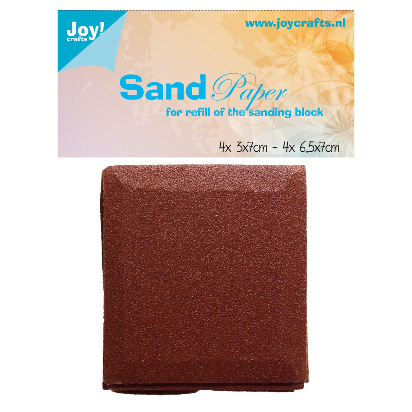 Joy!crafts • recambio de papel de lija para bloque de lijado 8uds