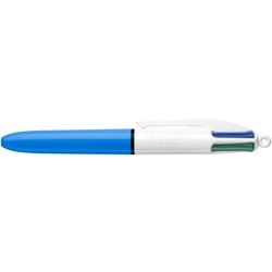 Penna a sfera penna a sfera bic blu, bianca