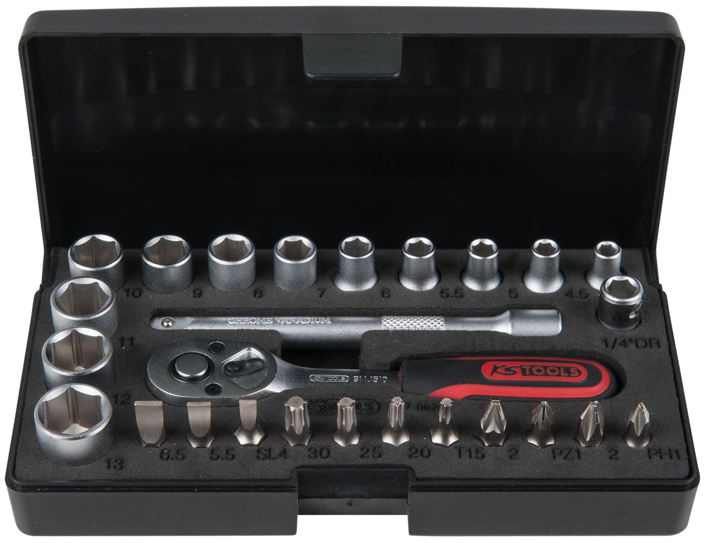 Strumenti KS Strumenti Chiavi set 1 4 26Tlg.