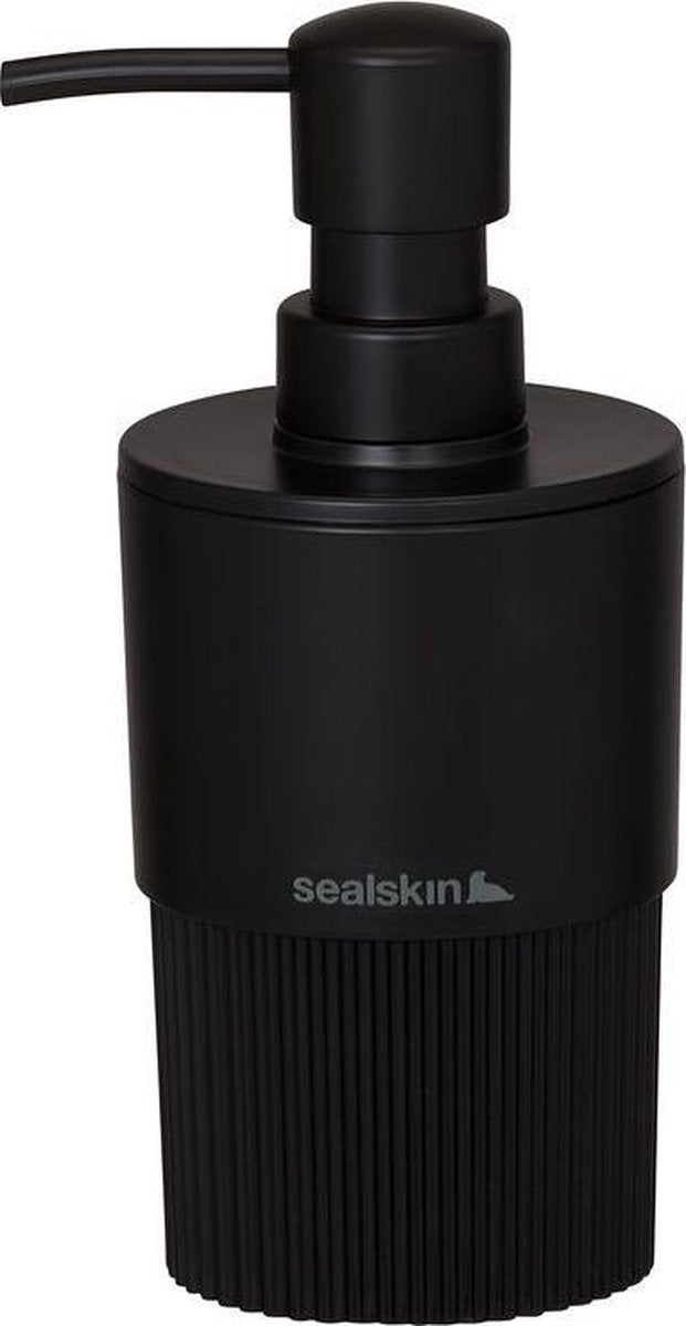 Sealskin valiente - dispensador de jabón 280 ml independiente - negro
