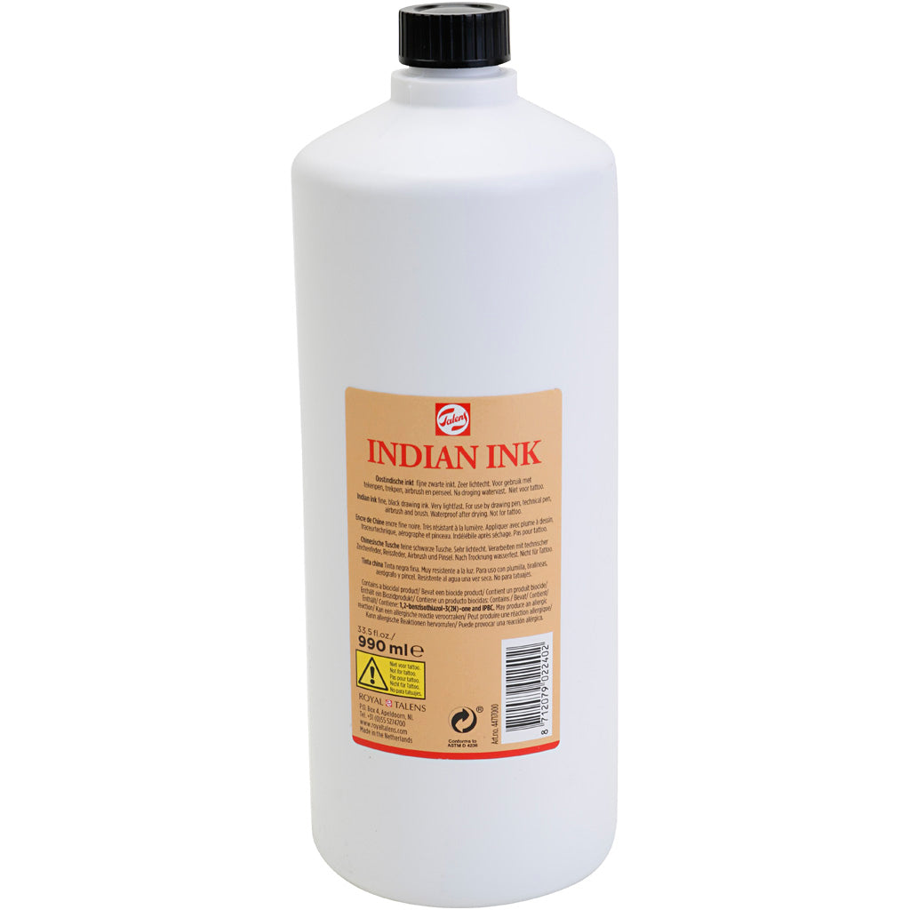 Tinta Schjerning, negra, 1000 ml 1 botella