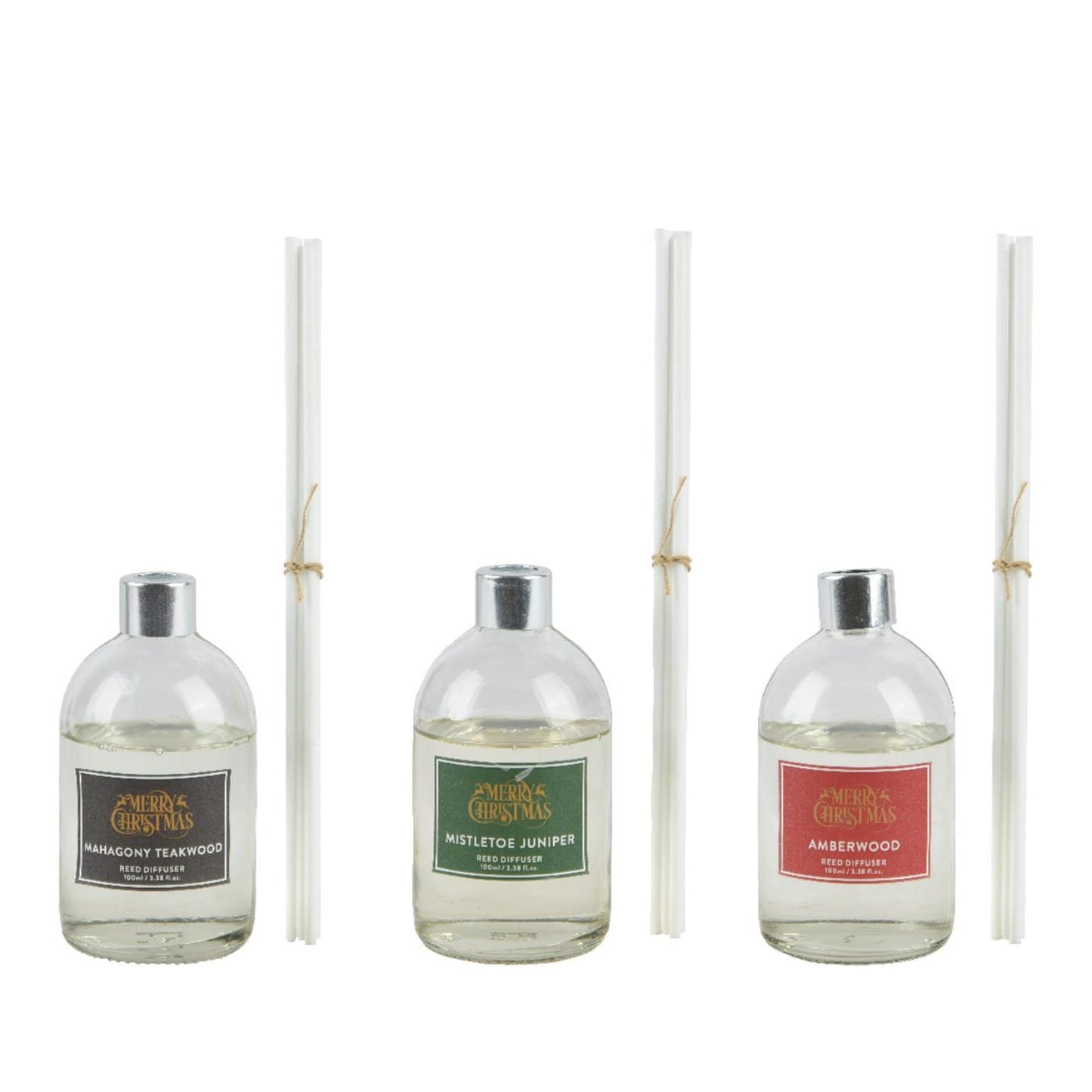 Set de aromas navideños Decoris con varillas aromáticas 5,5x20cm
