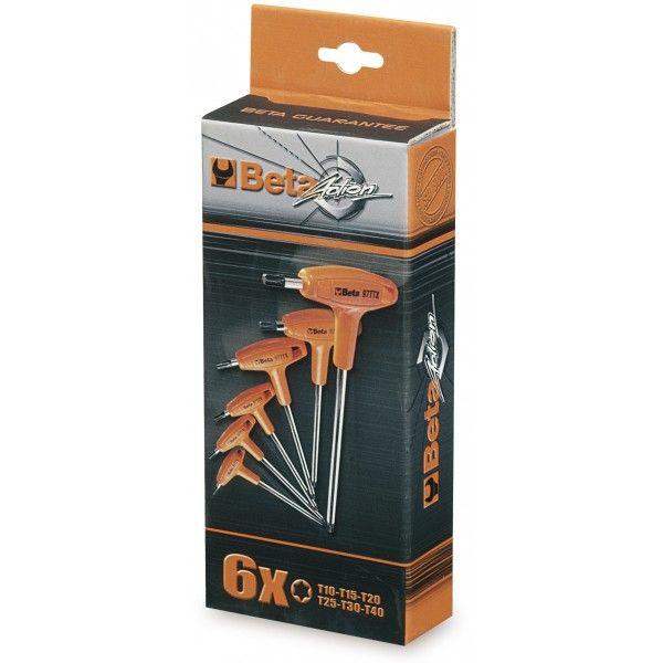 Torx Keys Set Beta de 6 piezas perpendiculares