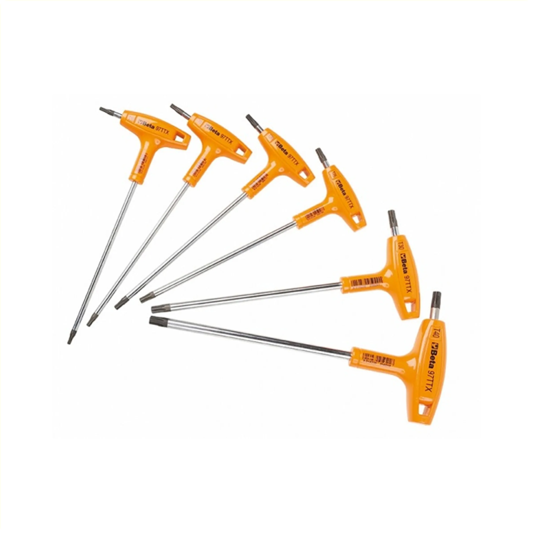 Torx Keys set beta a 6 -pezzetto perpendicolare