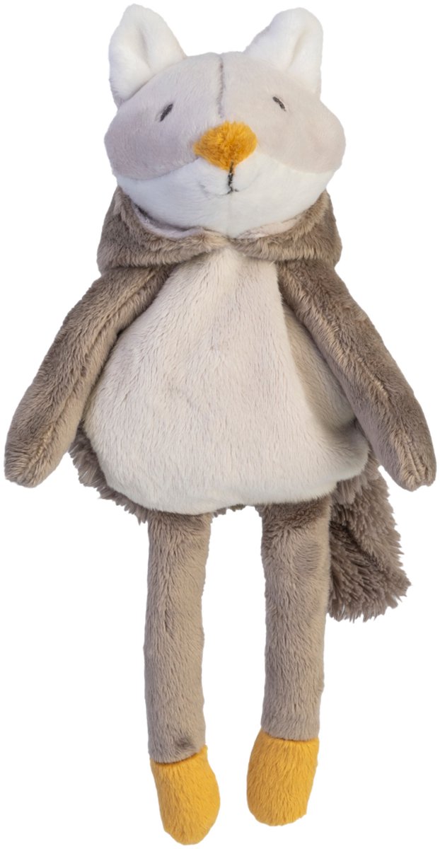 Happy horse vos forester knuffel 28cm - grijs - baby knuffel
