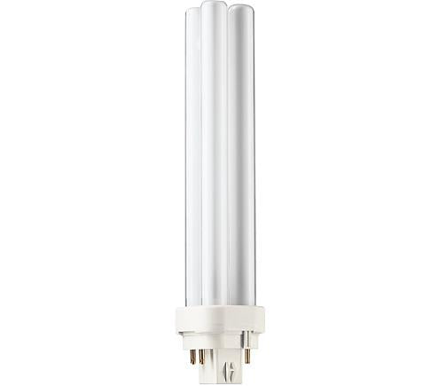 Lampada Philips master pl-c 26w 830 4p g24q-2 bianco caldo