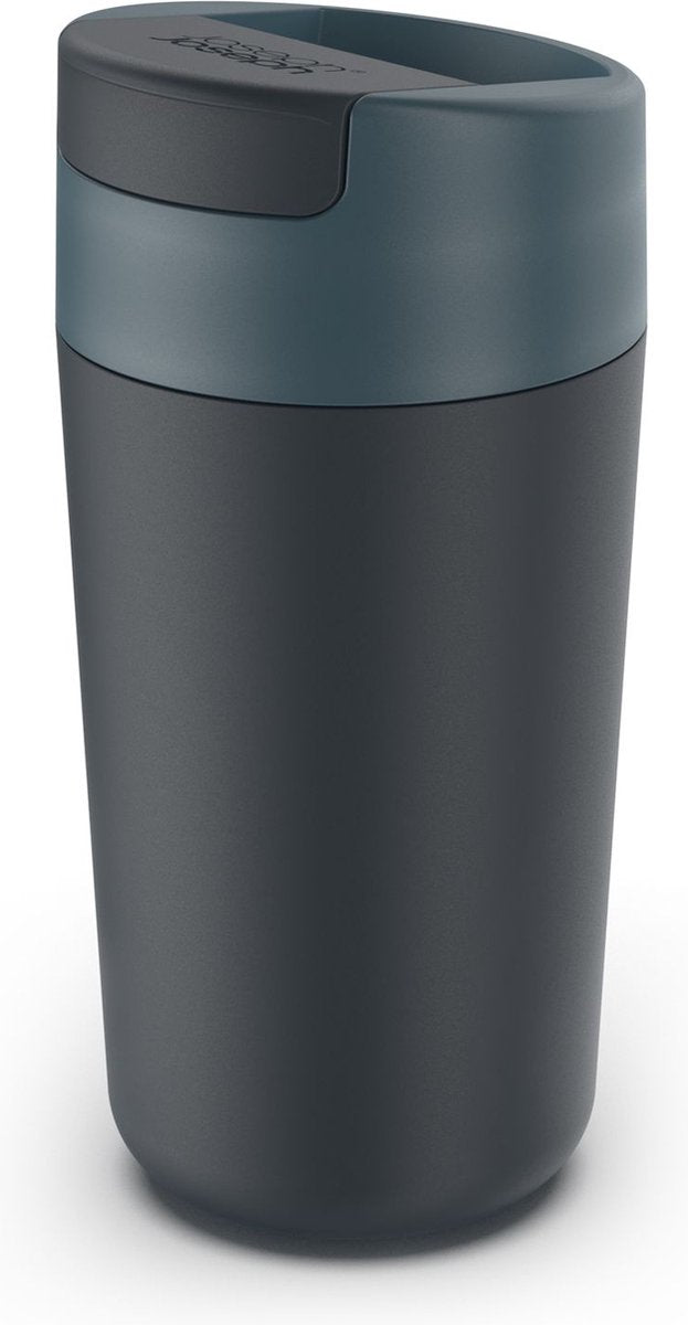 Bicchiere flip top Joseph Joseph, 454 ml, blu - | sorseggiare