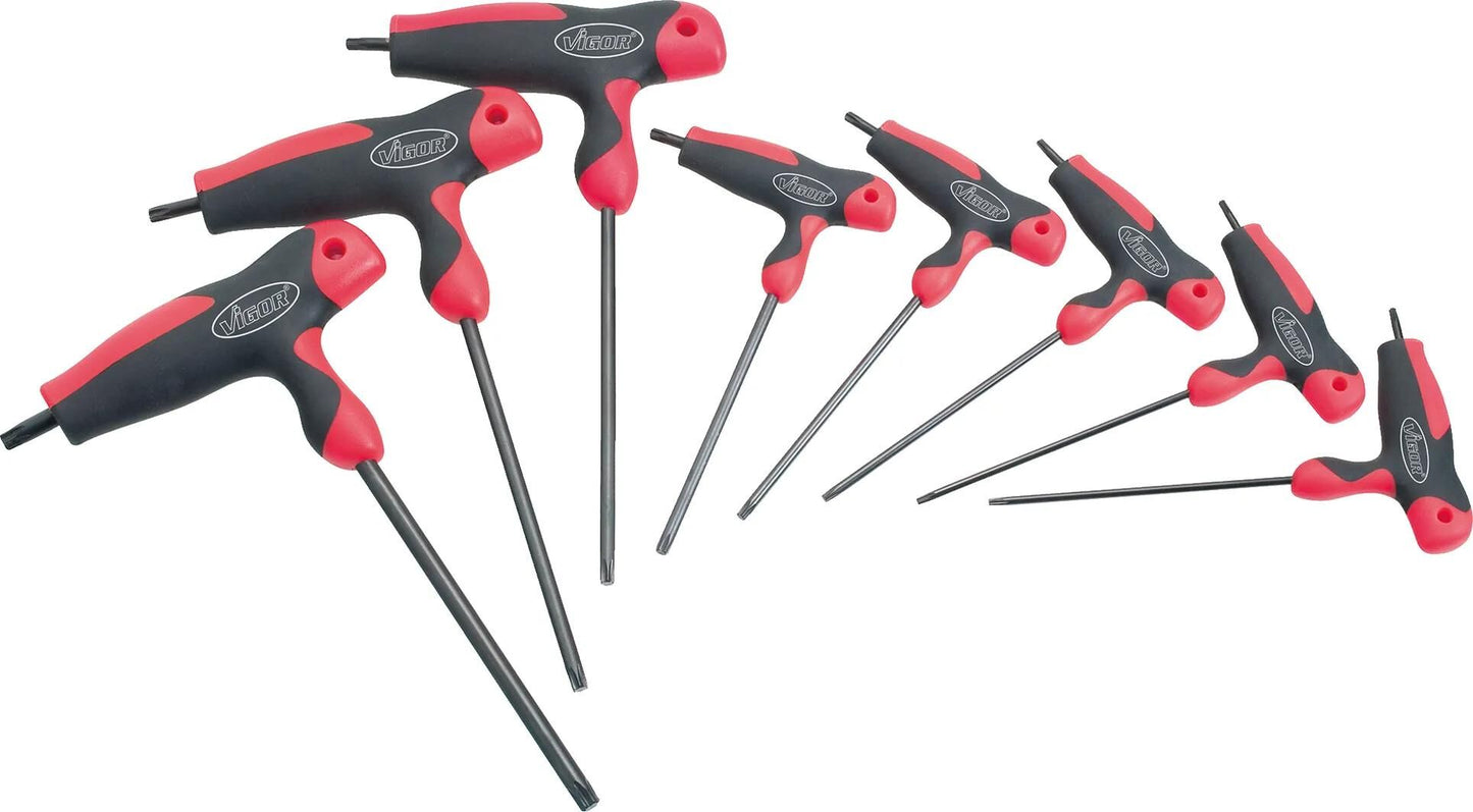 Torx di cacciavite a grip a T Vigor