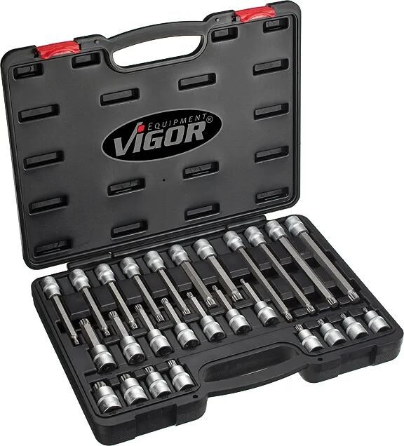 Vigor destornillador de inserto. 26tlg. 1 2