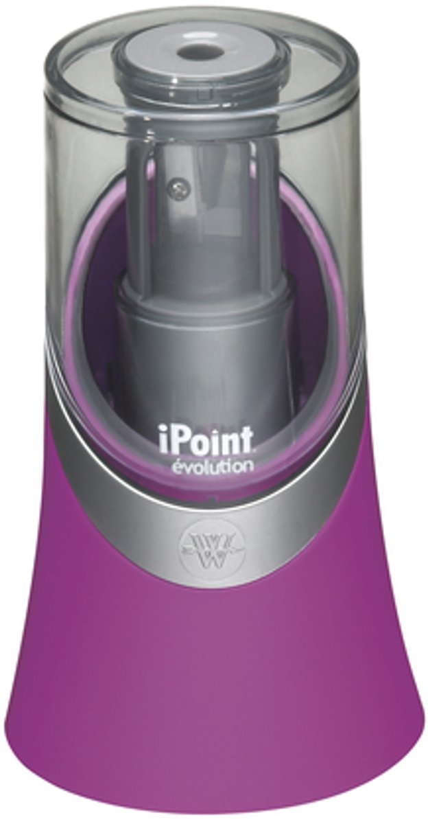 Temperamatite Westcott - ipointevolution - elettrico - batterie escluse - rosa - ac-e55032