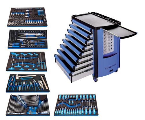 Carrello portautensili Unior1011fplus1 296 pezzi