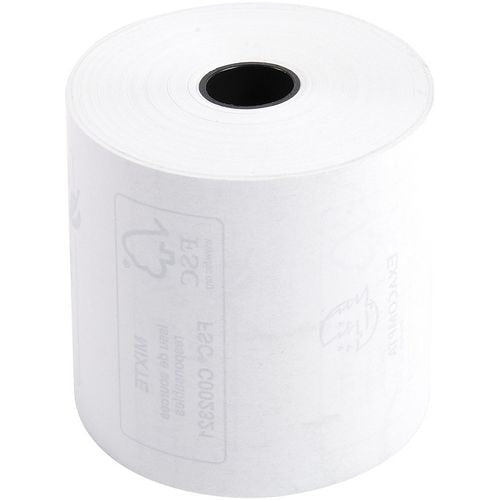 Rollo de caja registradora exacompta 40347e 57 x 60 x 12 mm 44 m blanco