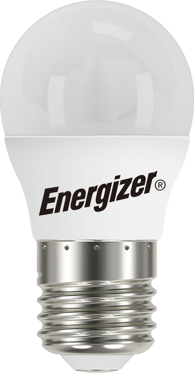 Lampada a sfera LED a risparmio energetico Energizer - E27 - 5,5 watt - luce bianca calda - dimmerabile - 5 pezzi