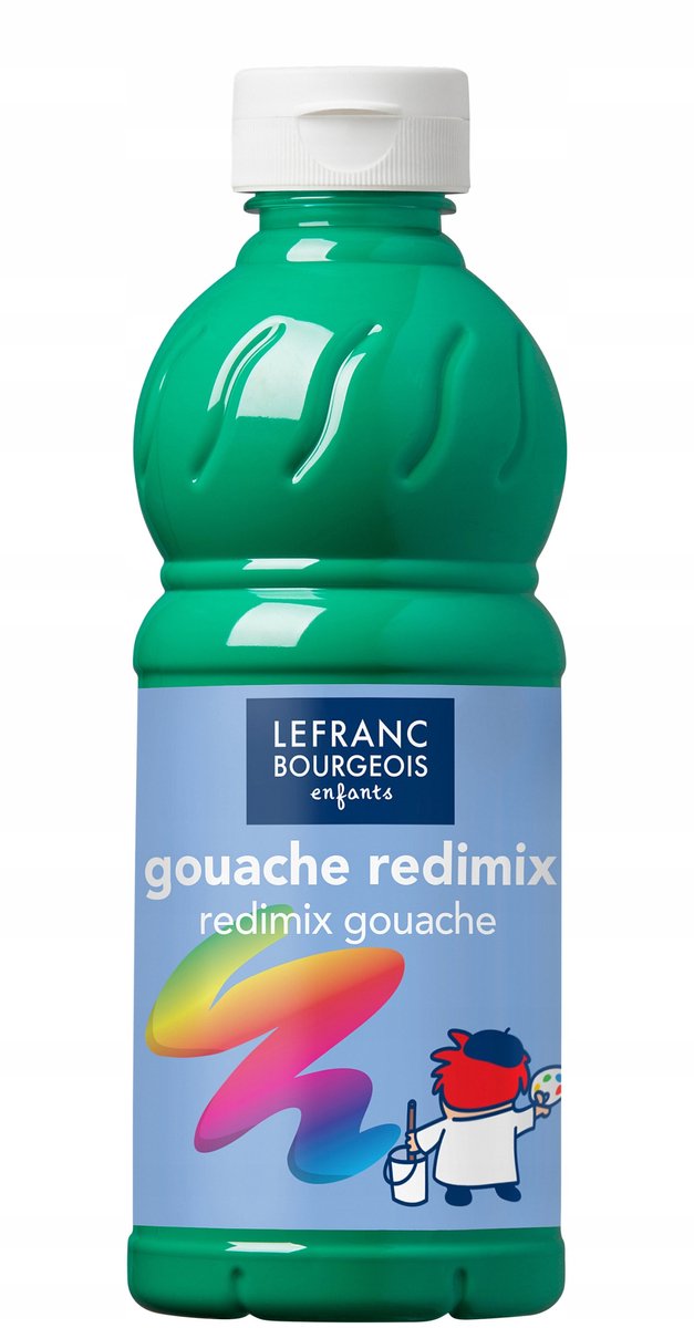 Vernice per poster borghese Lefranc - verde brillante 500 ml