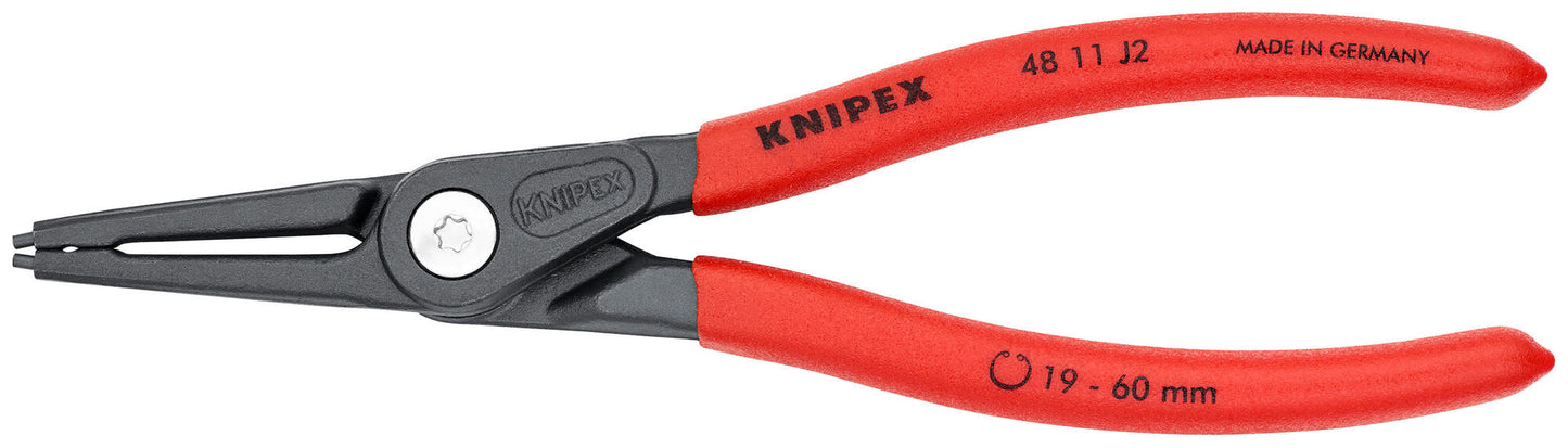 Knipex anillo interno alicates j 2 l1 = 180 mm recto