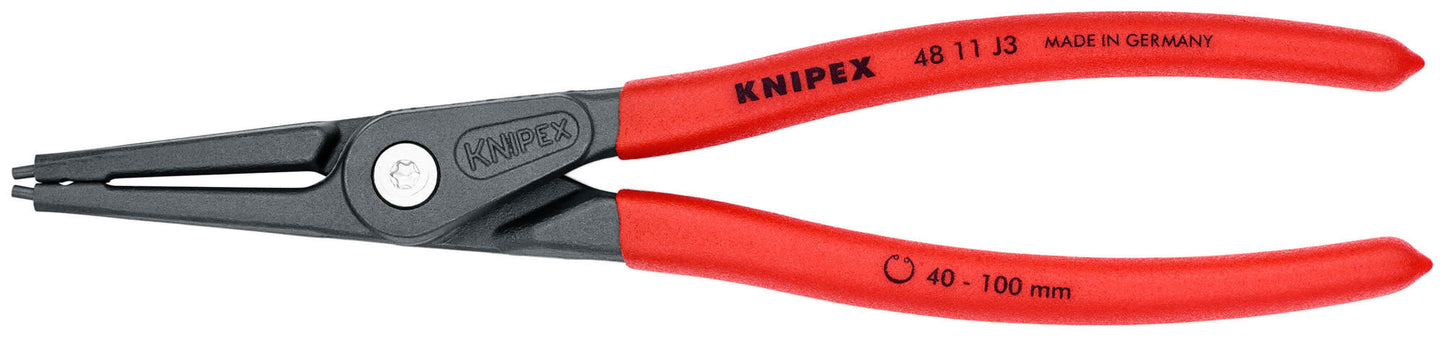 Pinze ad anello interno knipex j 3 l1 = 225 mm dritte