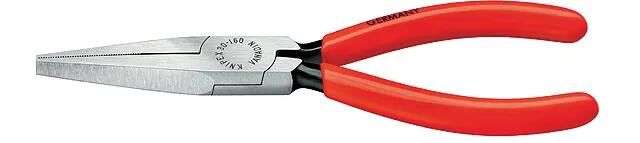 Pinze a naso lungo knipex da 160 mm PO PVC impugnature a larghezza