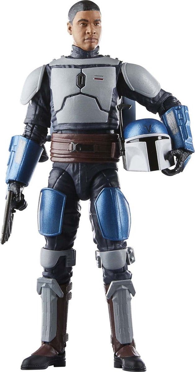 Disney hasbro star wars - the mandalorian black series mandalorian fleet commander 15 cm actiefiguur - multicolours