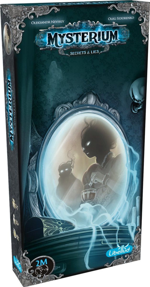 Asmodee espansione del gioco da tavolo Mysterium Secrets Lies gioco di carte.