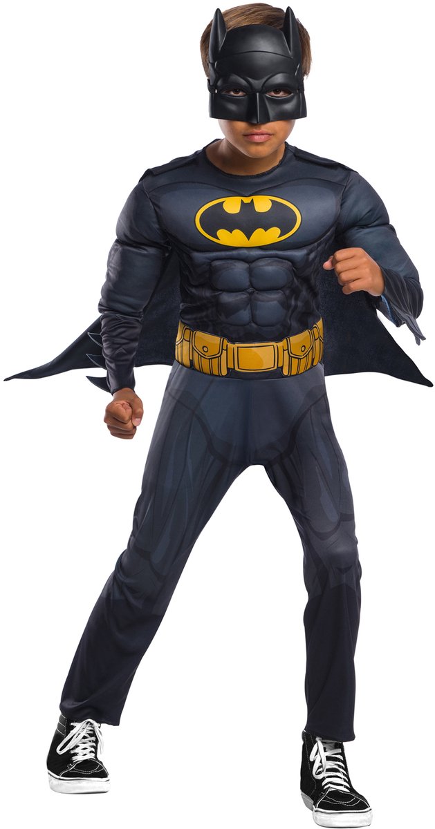Rubies - disfraz de batman deluxe niño (talla l)