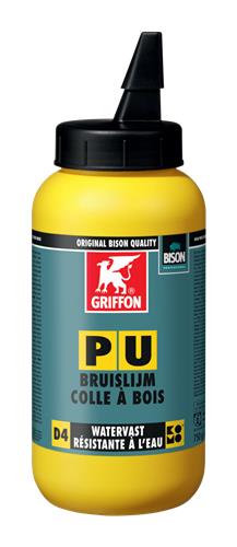 Pegamento efervescente Bison griffon pu 750gr | piezas de 6 piezas
