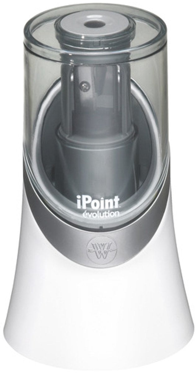 Sacapuntas Westcott - ipoint Evolution - eléctrico - sin pilas - blanco - ac-e55031