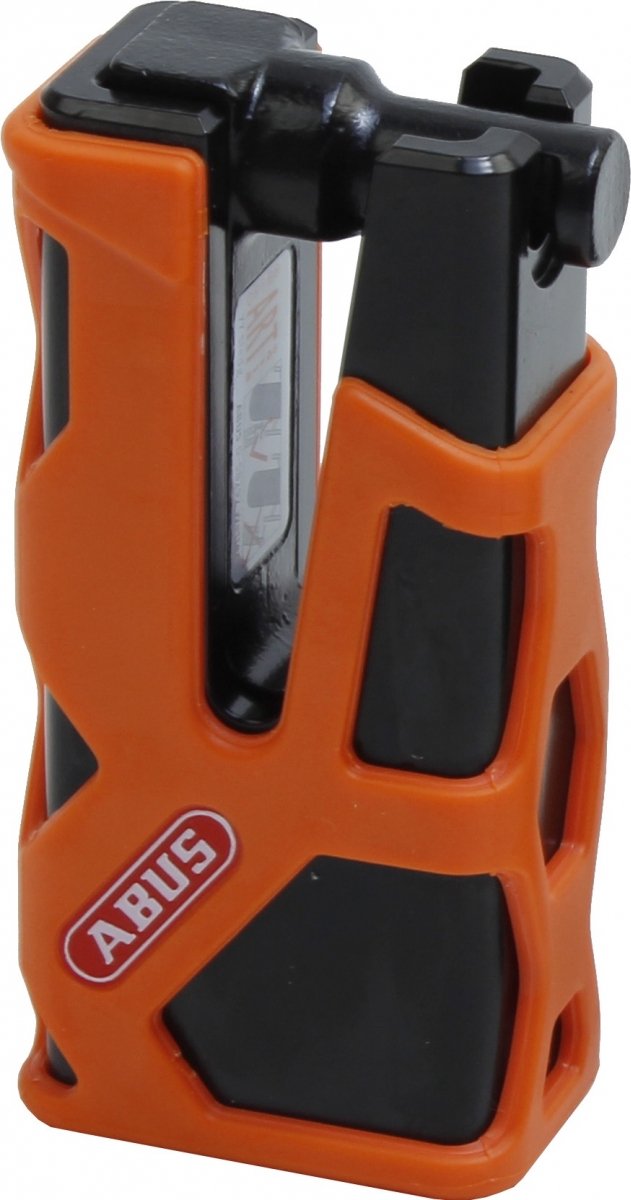 Abus motorslot schijfremslot - granit™ sledg 77 - security level 17 - art-4 oranje - geschikt voor motoren - scooters