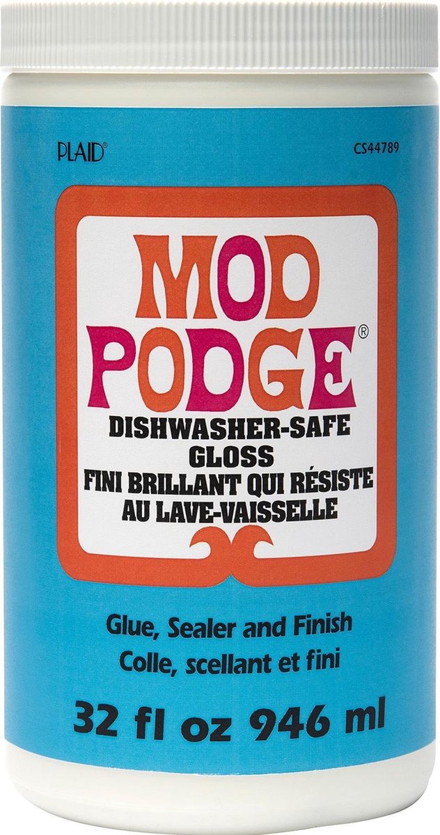 Mod podge decoupage lijm sealer finish - afwasmachinebestendig - 946ml