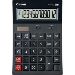 Calcolatrice Canon AS-1200 nera