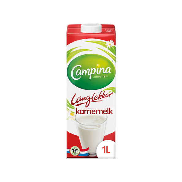 Pack suero de leche de sabor largo Campina (12x 1 litro)