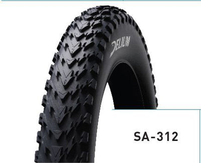 Tire el neumático exterior THUNDR Fatbike 20 pulgadas 20x4.00 102-406 102 90-406 Negro SA-312
