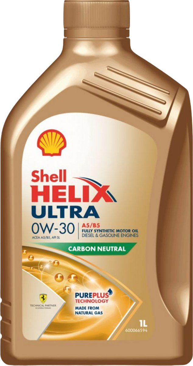 Olio motore Shell Helix Ultra A5 B5 0W30 1 litro