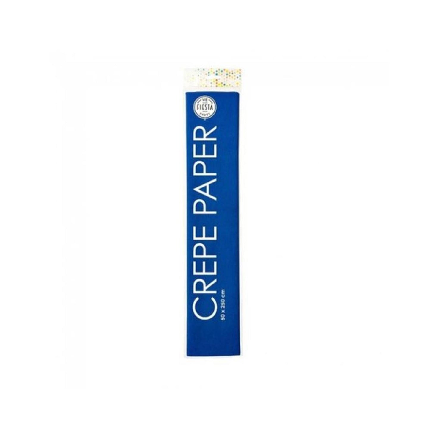 Carta crespa 50x250 cm blu navy 12 rotoli