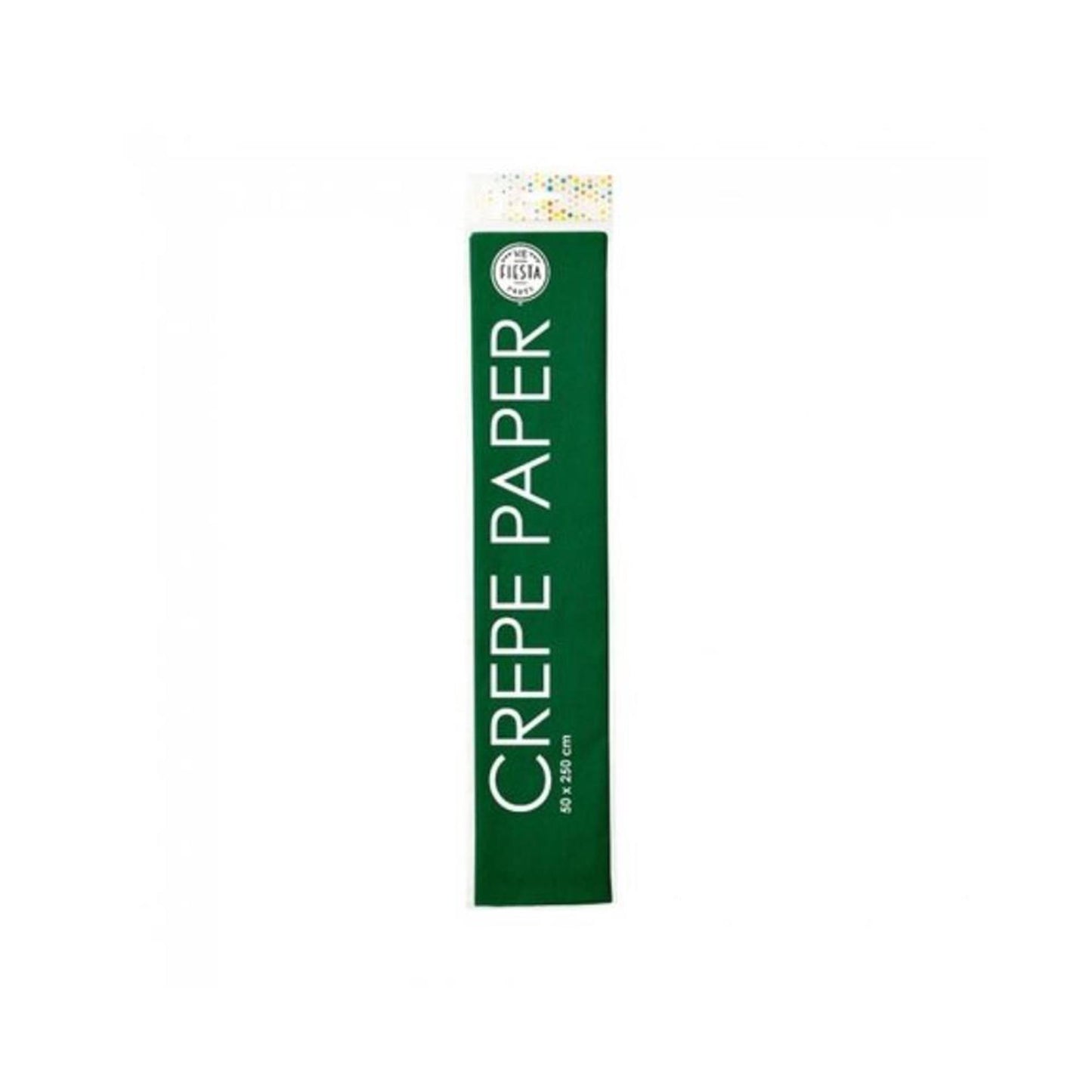 Carta crespa Globos 50x250cm Verde Natale 12 rotoli