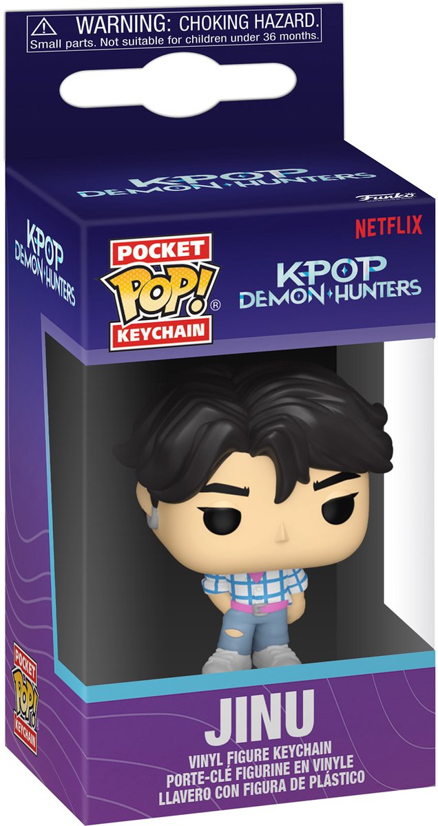 Kpop cacciatori di demoni jinu (pocket pop!) unisex funko pocket pop! - neutro - standard