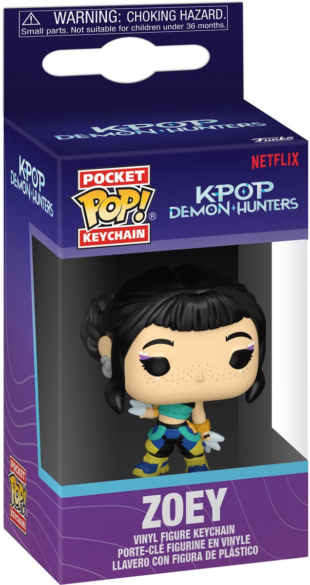 Kpop cacciatori di demoni zoey (pocket pop!) unisex funko pocket pop! - neutro - standard