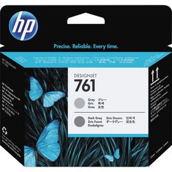 Testina di stampa hp ch647a grigia e grigio scuro