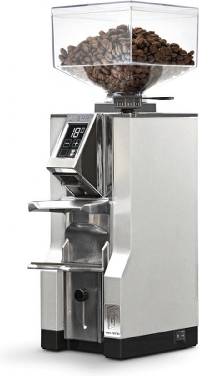 Macinacaffè elettrico Eureka mignon libra nero opaco espresso - cromo