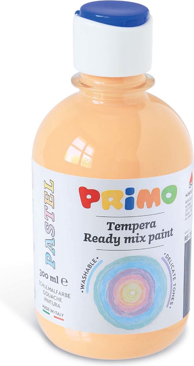 Primo gouache pastel albaricoque 300ml - ideal para proyectos creativos