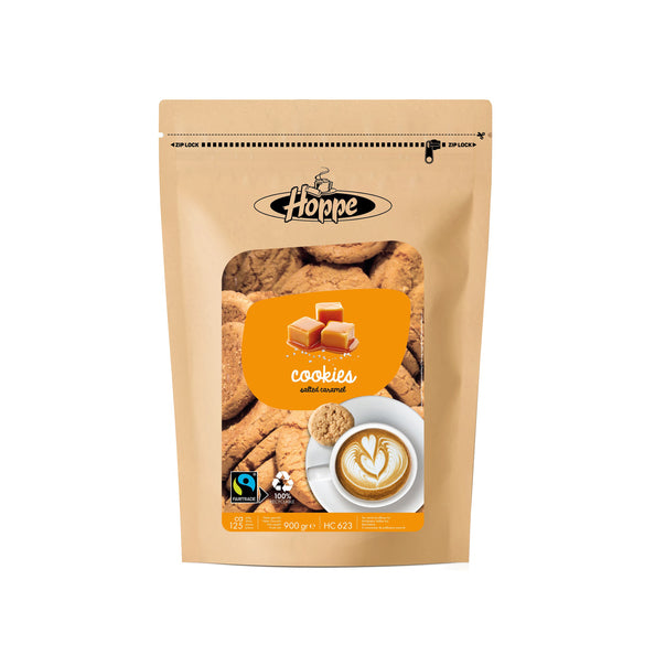 Galletas Hoppe caramelo salado comercio justo (900gr)